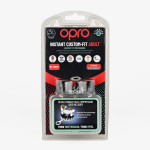 Боксерская капа Opro Instant Custom-Fit Camo Black/White/Silver