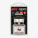 Боксерская капа Opro Instant Custom-Fit UFC Gold/White