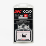 Боксерская капа Opro Instant Custom-Fit UFC Silver/Black