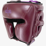 Боксёрский шлем Clinch Undefeated бордовый
