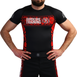 Рашгард Hardcore Training Russian Pattern SS Black/Red