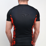 Рашгард Hardcore Training Russian Pattern SS Black/Red