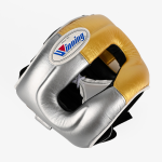 Бамперный шлем Winning Face Protector Headgear Silver/Gold