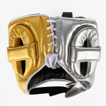 Бамперный шлем Winning Face Protector Headgear Silver/Gold