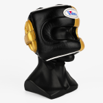 Бамперный шлем Winning Face Protector Headgear Black/Gold