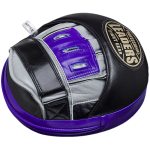 Боксёрские лапы Leaders Mid-Air Hyper BK/GR/PUR