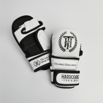 Гибридные перчатки Hardcore Training Base PU White