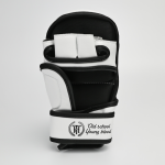 Гибридные перчатки Hardcore Training Base PU White