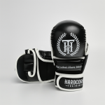 Гибридные перчатки Hardcore Training Base PU Black