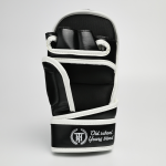 Гибридные перчатки Hardcore Training Base PU Black