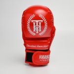 Гибридные перчатки Hardcore Training Base PU Red