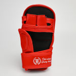 Гибридные перчатки Hardcore Training Base PU Red