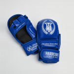 Гибридные перчатки Hardcore Training Base PU Blue