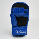 Гибридные перчатки Hardcore Training Base PU Blue