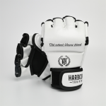 ММА перчатки Hardcore Training Base PU White