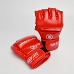 ММА перчатки Hardcore Training Base PU Red