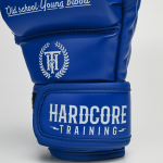 ММА перчатки Hardcore Training Base PU Blue