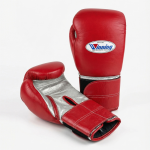 Боксёрские перчатки Winning CO-MS-500B 14 Oz красный/серебряный