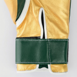 Боксерские перчатки Winning 16 Oz CO-MS-600B тёмно-зелёный/золотой