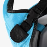 Бамперный боксёрский шлем Hit N Move голубой