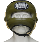 Бамперный боксёрский шлем Leaders Fancy LS4SHGNB FNC OLV/CR