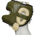 Бамперный боксёрский шлем Leaders Fancy LS4SHGNB FNC OLV/CR