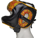 Бамперный боксёрский шлем Leaders Хохлома