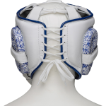 Бамперный боксёрский шлем Leaders Гжель