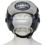 Бамперный боксёрский шлем Leaders LS4SHGNB BL/SIL