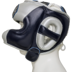 Бамперный боксёрский шлем Leaders LS4SHGNB BL/SIL