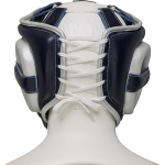 Бамперный боксёрский шлем Leaders LS4SHGNB BL/SIL