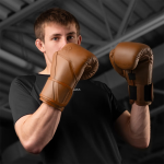 Боксёрские перчатки Hayabusa E1 Leather Boxing Gloves коричневые