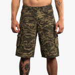 Шорты-карго Affliction Skull камуфляжные