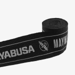 Стрейчевые боксёрские бинты Hayabusa Mayweather чёрный 4,5 м