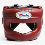 Бамперный боксёрский шлем Winning Face Protector Headgear CO-FG-5000 коричневый