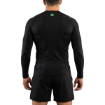 Рашгард Numru Trifolium чёрный