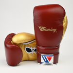 Боксёрские перчатки Winning 14 Oz CO-MS-500 коричневый/золотой