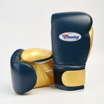 Боксёрские перчатки Winning 14 Oz CO-MS-500B синий/золотой