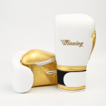 Боксёрские перчатки Winning 14 Oz CO-MS-500B белый/золотой