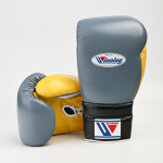 Боксёрские перчатки Winning 16 Oz CO-MS-600 серо-черный/желтый