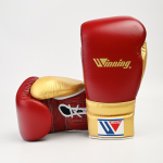 Боксёрские перчатки Winning 14 Oz CO-MS-500 бордовый/золотой