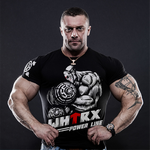 Футболка white rex biceps time